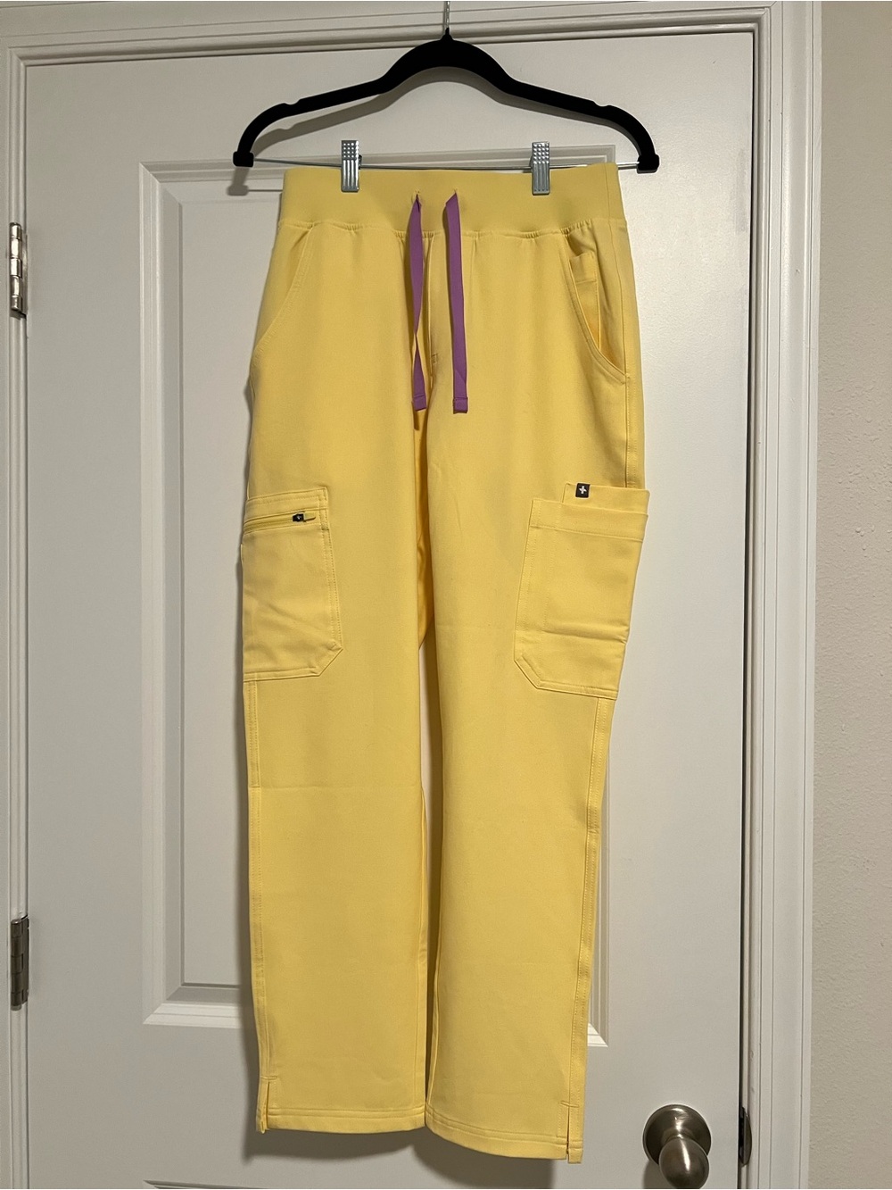 Figs Butter Yellow Yola Scrub Pants